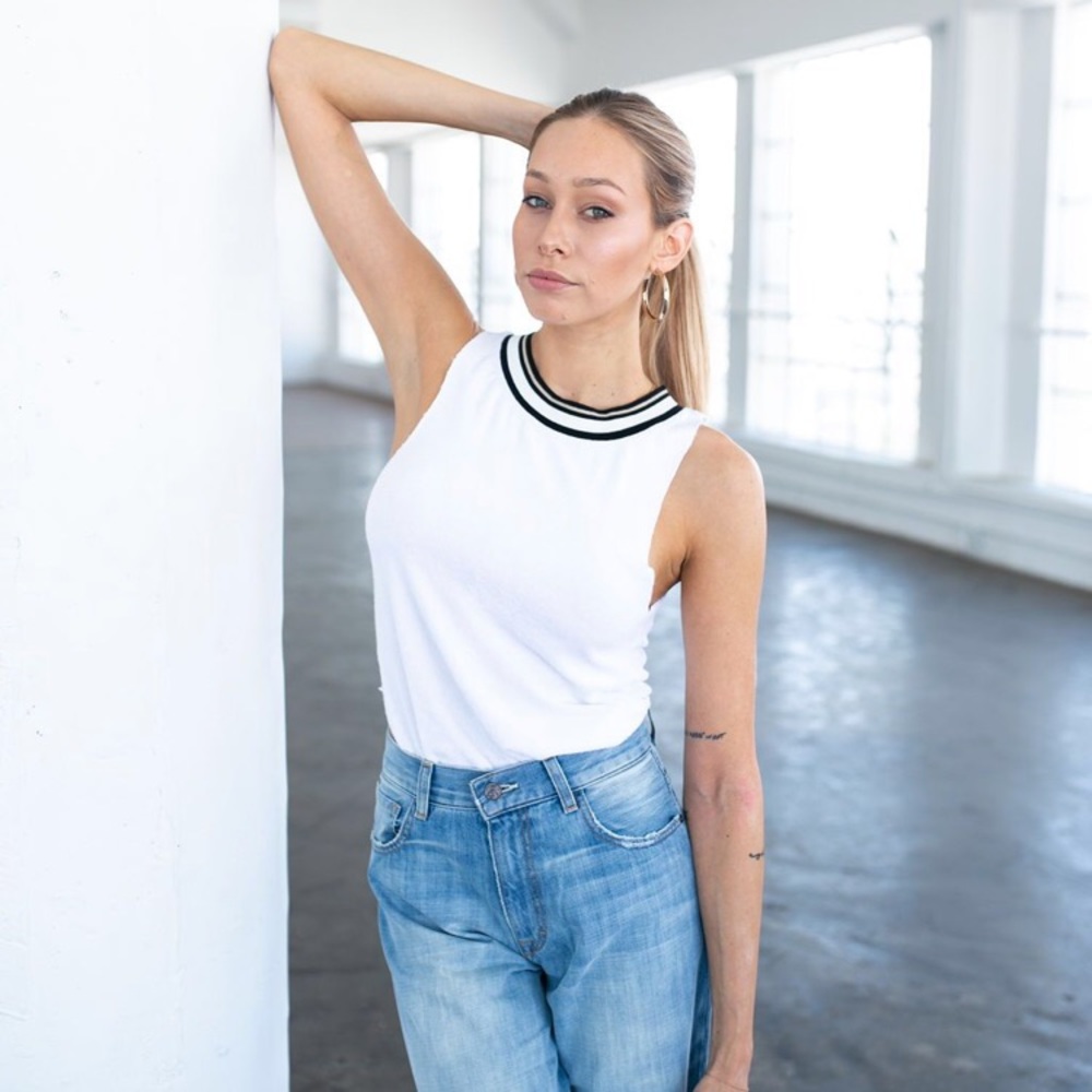 ⚡️LIGHTENING DEAL! TRIBE KELLEY Swanky Towel Tank